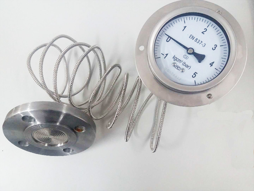 隔膜毛細(xì)管壓力表