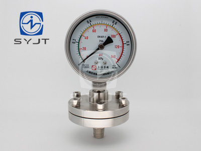 不銹鋼膜片壓力表